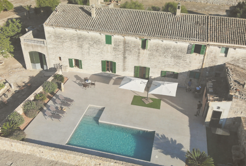 Swimming pool in Son Veri, Mallorca