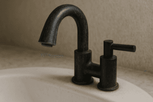 Paso a paso sobre cómo limpiar grifería negra usando jabón neutro y agua tibia